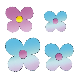 Květiny (sada) 108